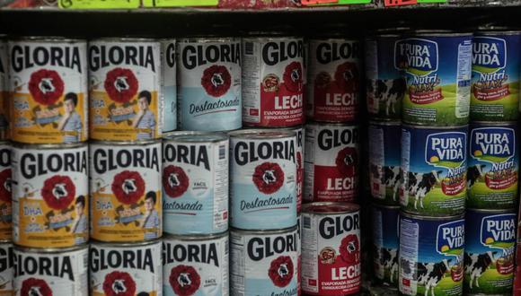 Seis productos de Gloria no podrán seguir ingresando a territorio de los Estados Unidos como leche evaporada. (Foto: GEC)