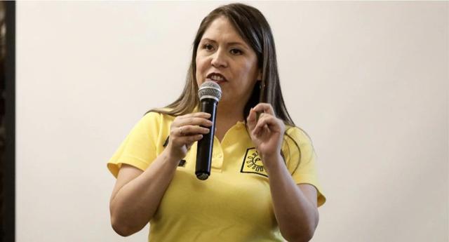 Yeni Vilcatoma, ex Fuerza Popular y luego Solidaridad Nacional. (Foto: GEC)