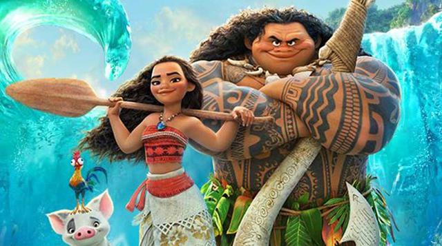 La película animada "Moana" de Disney se ubicó en octavo lugar al obtener ingresos de US$ 6.3 millones por taquilla. (Foto: IMDB)