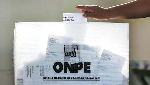 Las Elecciones Generales del 2021 se llevarán a cabo el domingo 11 de abril. (Foto: ONPE)