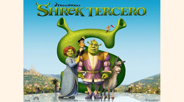 7. Shrek Tercero recaudó 799 millones de dólares. (Foto: dreamworks)