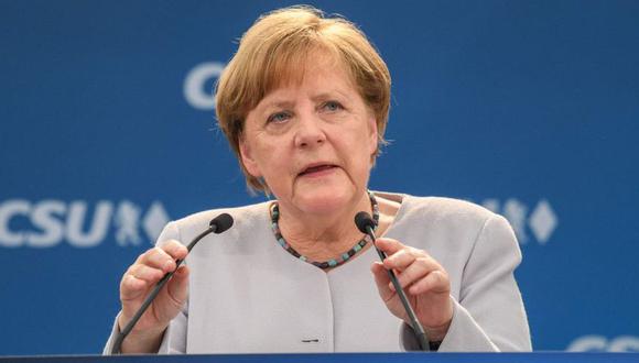 Canciller alemana Angela Merkel.