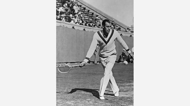 Bill Tilden es uno de los tenistas más grandes de la historia, aunque su fama fue diluida por las acusaciones de abuso contra menores. Tilden jugó entre las décadas de 1920 y 1930 15 finales y ganó 10. (Foto: Getty)