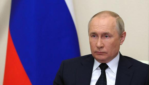 Vladimir Putin, presidente de Rusia. (Mikhail KLIMENTYEV / SPUTNIK / AFP)