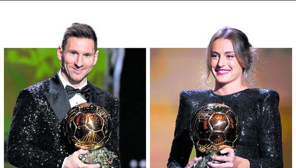 Lionel Messi y Alexia Putellas, los ganadores del Balón de Oro