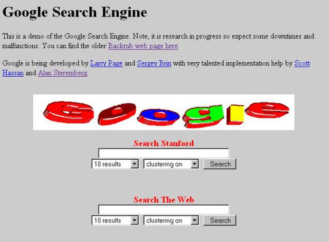 En 1997, los estudiantes de la Universidad de Standford Larry Page y Sergey Brin crearon Google, que como ya sabemos ha acabado convirtiéndose en el buscador más importante de nuestras vidas.