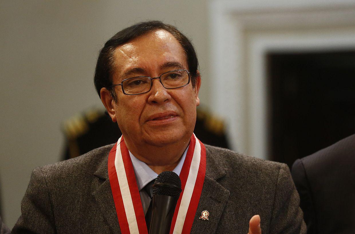 El presidente del Poder Judicial, Víctor Prado, consideró que se debe dar un mensaje optimista de que se superará la cuestión de confianza. (Foto: USI)