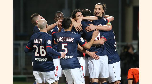 PSG de Francia: 30 millones de euros con Nike. (Foto: Getty)