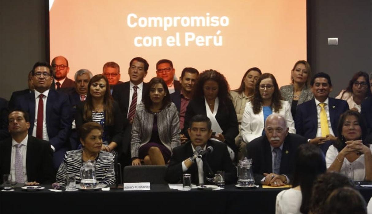 Con esta inclusión, el partido político Fuerza Popular puede ser objeto de diversos tipos de sanción como una posible disolución, la imposición de una multa (desde S/21, 000 hasta S/1’260,000) o la suspensión temporal de sus actividades. (Foto: GEC)