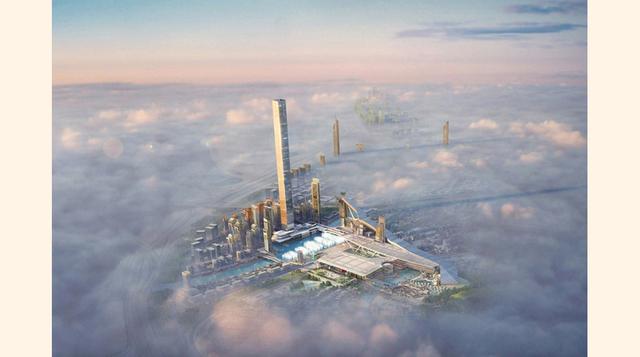 La primera fase del proyecto,  que eventualmente albergará hasta 78,000 residentes, se completará en los próximos cinco años. (Foto: inhabitad)