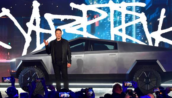 Elonk Musk presenta el primer Cybertruck causando revuelo por la gran resistencia del vehículo. Foto: France24