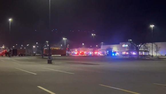 Tiroteo en tienda Walmart deja múltiples muertos y heridos. (Foto: Captura de video)