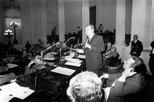 Armando Villanueva del Campo, político aprista, fue presidente del Senado y presidente de la Cámara de Diputados. (Foto: Archivo El Comercio)