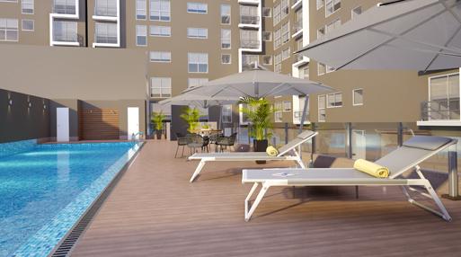 La áreas sociales y espacios únicos están pensadas en el tiempo de calidad de los residentes.