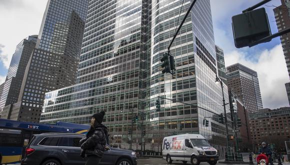 El edificio de la sede de Goldman Sachs en Nueva York, EE.UU., el lunes 17 de enero de 2022. Goldman Sachs se desploma hasta un 8,9% el martes, la mayor caída desde junio de 2020, después de que sus ingresos comerciales del cuarto trimestre fueran inferiores a lo esperado. arrastrado por una caída del 11% en su negocio de acciones.