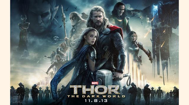 Thor: The Dark World (2013). US$ 644 millones en el mundo.