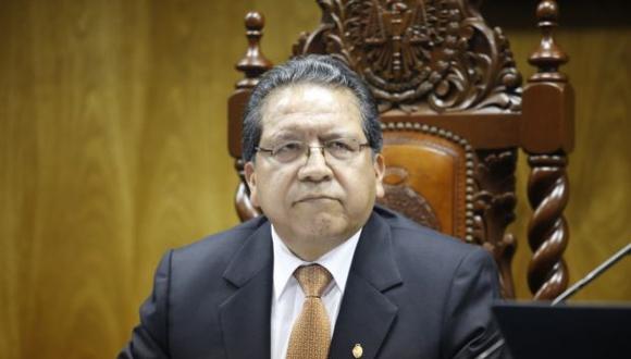 El fiscal supremo Pablo Sánchez asumirá la titularidad de la fiscalía por nueve días. (Foto: GEC)