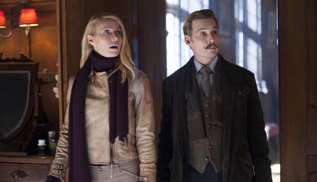 Mortdecai – (Lionsgate). En esta lista se encuentra ‘Mortdecai’, filme que reunió a Johnny Depp, Gwyneth Paltrow, Ewan McGregor, Paul Bettany, y Olivia Munn. Las estimaciones indican que solo llegaron a recaudar poco más de US$ 30 millones, cifra que es i