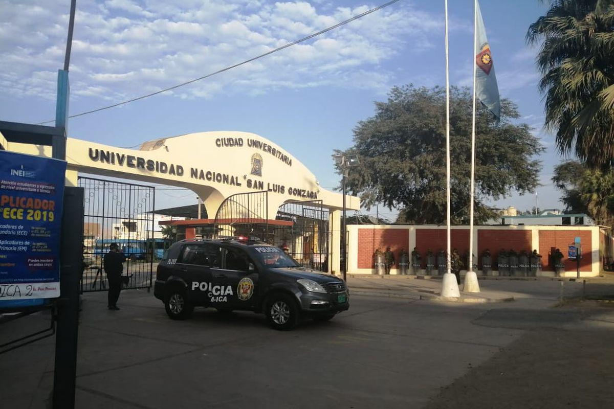 Las clases continuarán en la Universidad Nacional San Luis Gonzaga de Ica. (Facebook)
