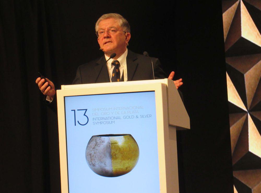 Renzo Rossini, gerente general del BCR, se presentó en el 13 Simposium Internacional del Oro y la Plata. (Foto: Difusión)