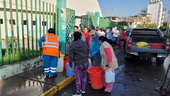 Diversas actividades se ven afectadas tras corte de agua en Arequipa (Foto: GEC)