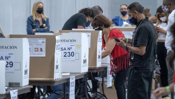 En el extranjero la elección también se disputa voto a voto. (Foto: EFE)