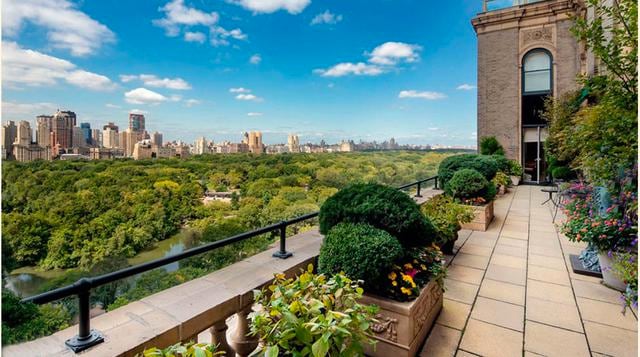 Ubicado en lo alto del Sherry Netherland Hotel, en el exclusivo Upper East Side, se trata de un tríplex de US$ 95 millones que sólo pueden ser abonados en efectivo. (Foto: Expansion)