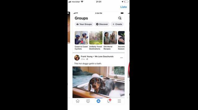 Así luce "el mayor cambio" de diseño de Facebook en su historia | FOTOS. (App Store Perú)