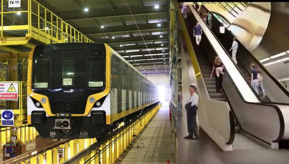 La Línea 2 del Metro de Lima hará sus primeros recorridos desde diciembre del 2023. Foto: composición de Gestión / Andina/ Youtube