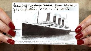 Dueño de reliquias del Titanic lanza la mayor venta hasta ahora
