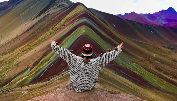 Montaña de Siete Colores. Ubicado en la provincia de Quispicanchi, es el atractivo de moda de Cusco. (Foto: Shutterstock)