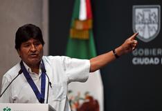 Bolivia reclamará a México por actividades políticas del asilado Evo Morales