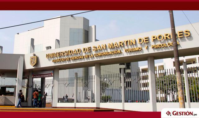 Puesto 7. Los egresados de la Universidad de San Martín De Porres que estudiaron en Lima, Lambayeque y Arequipa perciben un sueldo promedio de S/ 2,763.