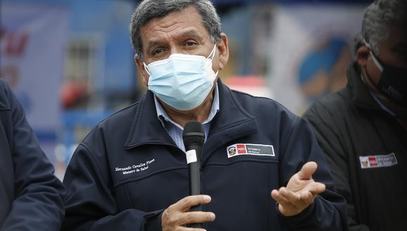 Las decisiones de Perú Libre son absolutamente autónomas, señaló el ministro de Salud, Hernando Cevallos. (Foto: GEC)