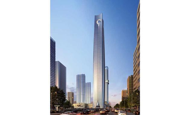 Pearl of the North: Proyecto a realizarse para el 2019 en Shenyang (China). Este tendría  una altura de 568 metros y 111 pisos. (Foto: skyscraperpage)