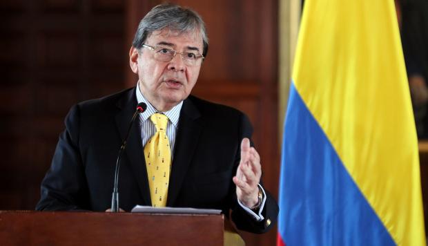 Canciller colombiano Carlos Holmes Trujillo. (Foto: EFE)