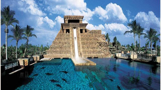 El Aquaventure en Dubái cuenta con innumerables toboganes de agua. (Foto: edsaplan)