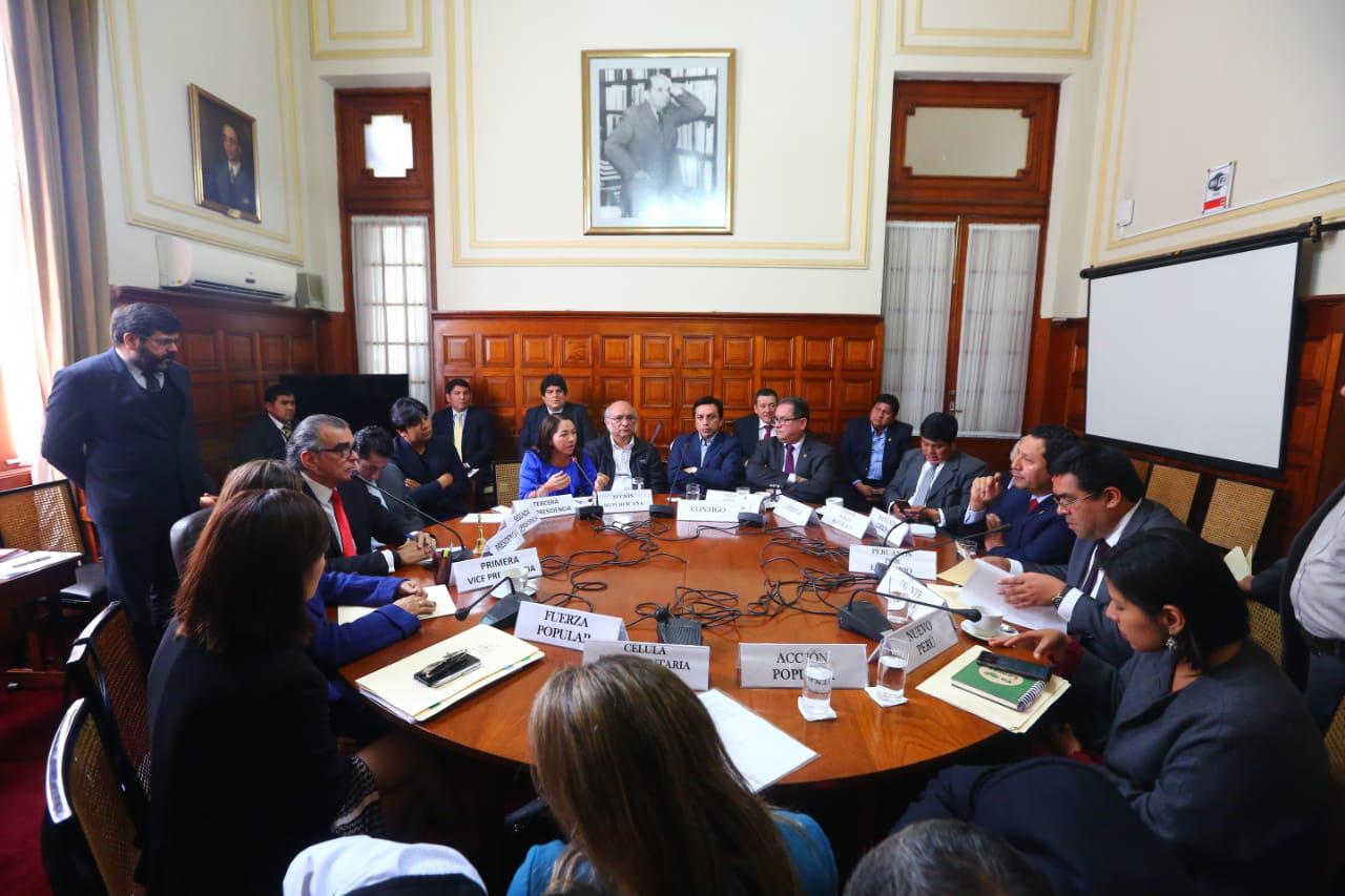 La Junta de Portavoces sesionará luego del pedido de cuestión de confianza presentado por el Ejecutivo. (Foto: Congreso)