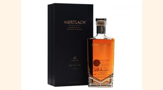 Mejores 18 Single Malt Scotch 18 Años – 18 Años de Edad Mortlach, precio US$ 264.13. (Foto: businessinsider)