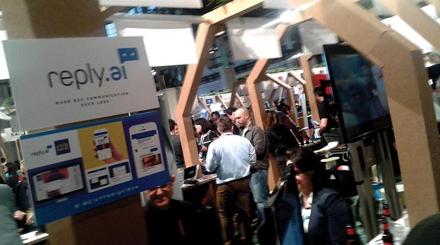 8. En la categoría  Disrupted by Mobile, el ganador fue Reply.ai (Nueva York), plataforma para automatizar y gestionar conversaciones con clientes.