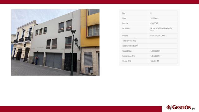 Foto 8 | Local de Jr. Ica, en Lima.