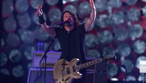 Foo Fighters obtuvo tres Grammy una semana después de la muerte de Taylor Hawkins. (Foto: VALERIE MACON / AFP)
