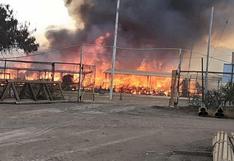 Manifestantes queman oficina de petrolera china en Talara