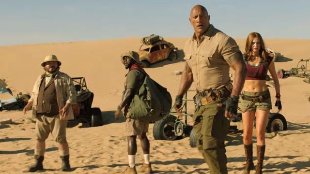 2. "Jumanji: The Next Level”, US$ 26.5 millones (US$ 42.4 millones en taquilla internacional).