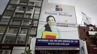 Sunedu niega licencia a Universidad Simón Bolívar y deberá cerrar en un plazo máximo de dos años