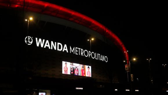 El Atlético de Madrid nombró a su estadio Wanda Metropolitano debido a la multinacional china Wanda Group. (Foto: Atlético de Madrid).