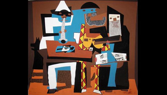 Pablo Picasso, Los tres músicos