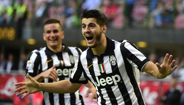 Álvaro Morata |Otro atacante importante que tiene Juventus, es el español Álvaro Morata. Sus goles están valorizados en más de 20 millones de dólares. (AFP)
