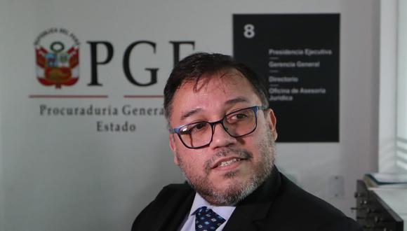 Daniel Soria fue  destituido durante el Gobierno de Pedro Castillo y luego repuesto en el cargo ante la  decisión judicial.  Foto: GEC