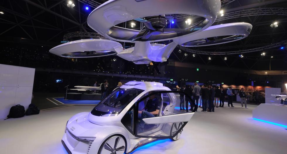 Feria tecnológica exhibe prototipo de carro volador | TECNOLOGIA | GESTIÓN